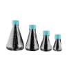 Bellco 1000 mL PC Conical Erlenmeyer Flasks, Flat Bottom, Seal Caps, Sterile, 1/pk, 6/cs 4514-00189 — importado a Venezuela por EDM Suministros